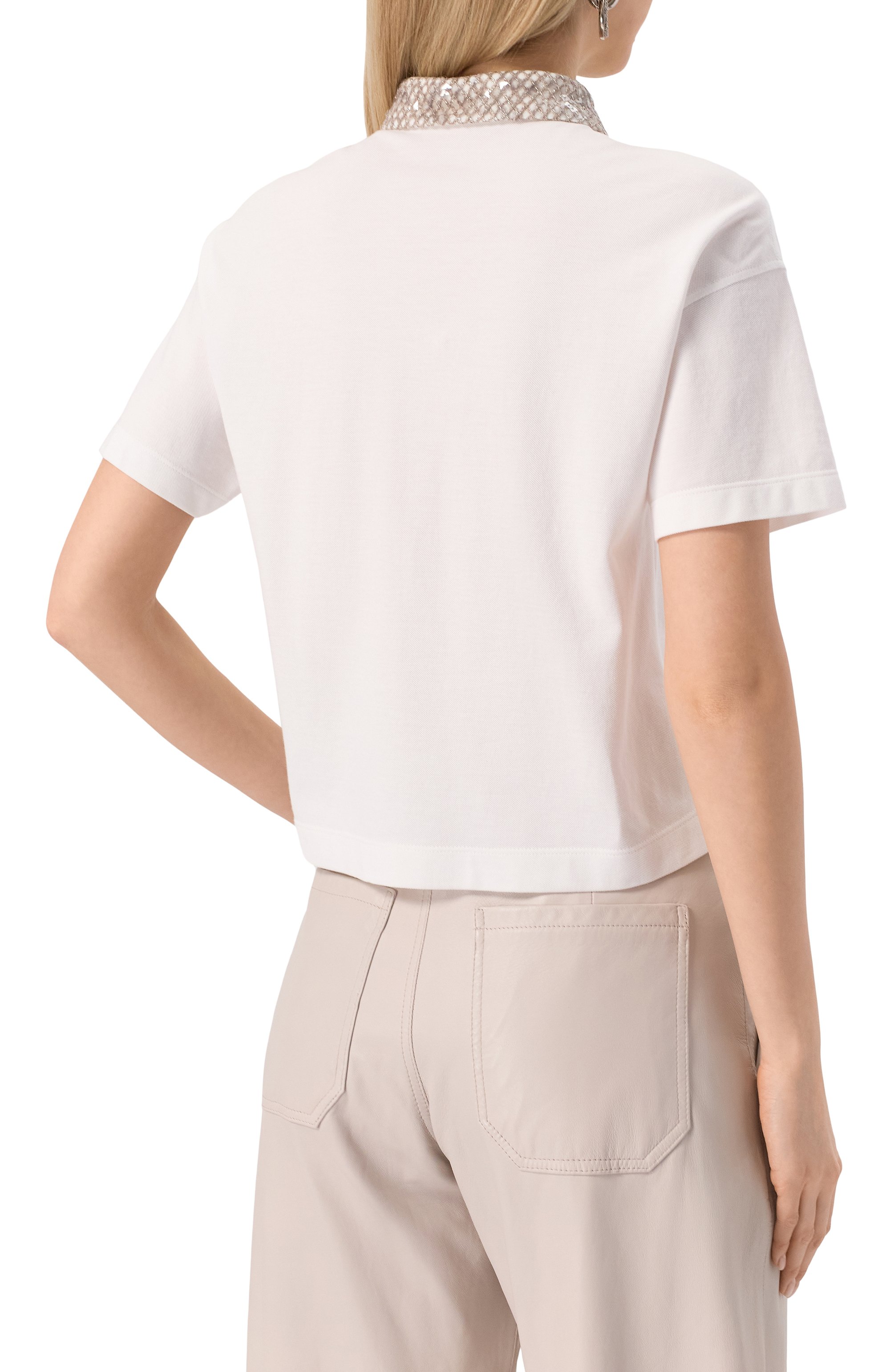 Хлопковое поло BRUNELLO CUCINELLI, арт. M0T63HH505, фото 4