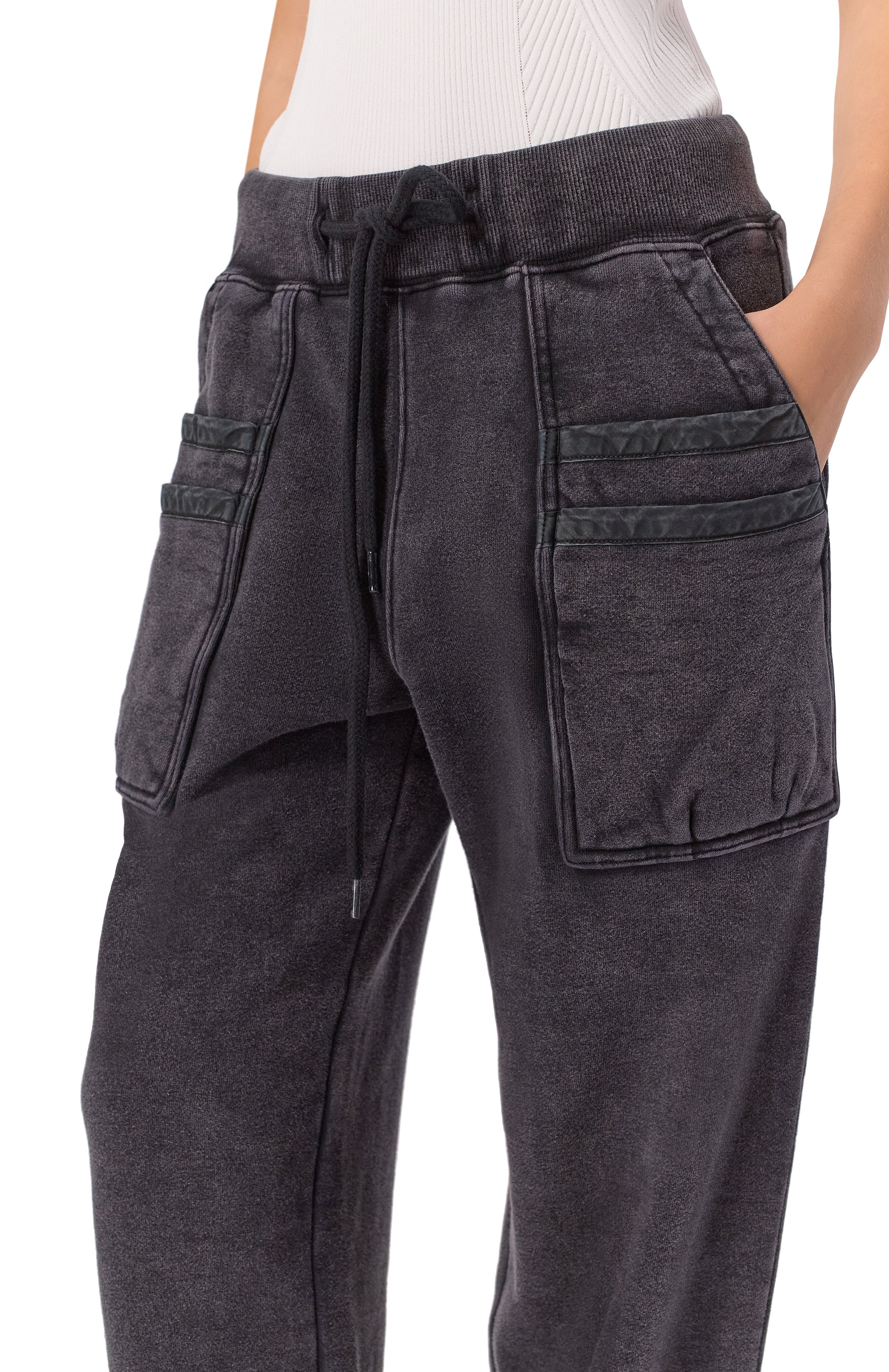 Хлопковые джоггеры R13, арт. R13WK286-K0010, фото 5