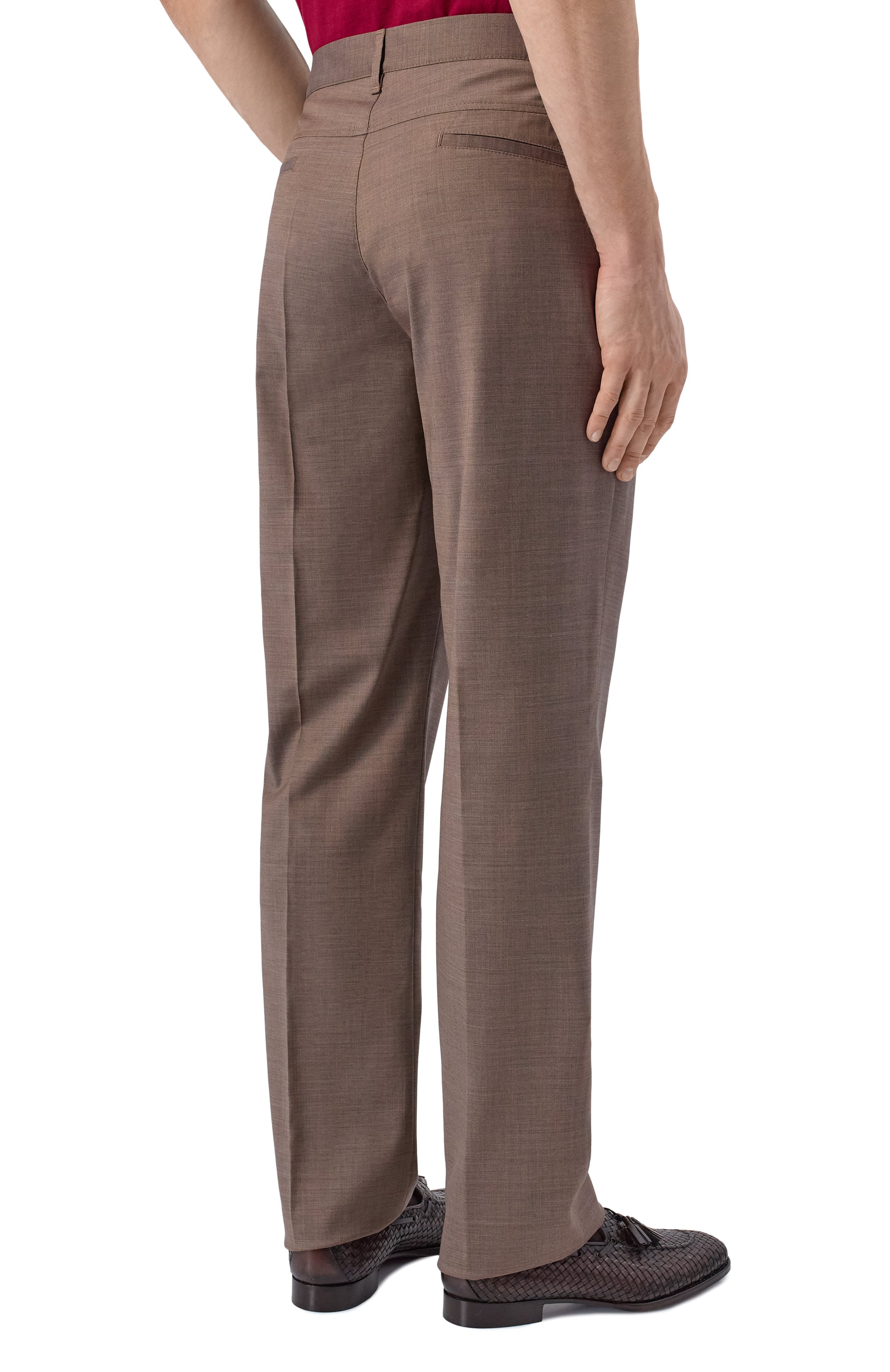 Шерстяные брюки STEFANO RICCI, арт. M8T61R0020/T7750, фото 4