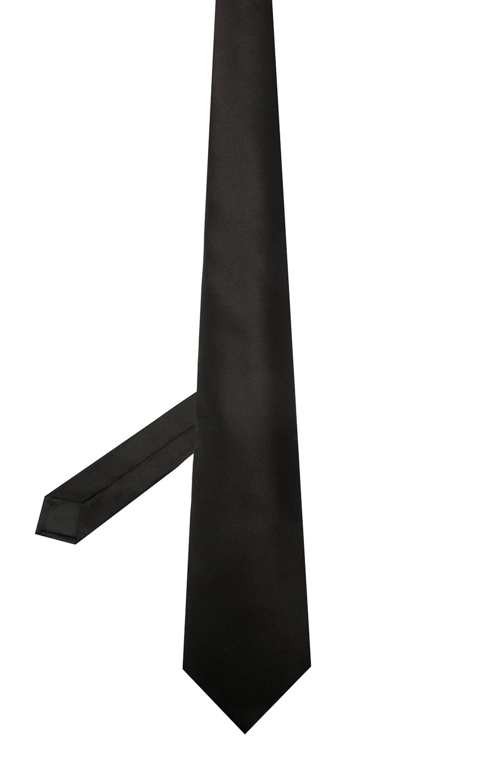 Шелковый галстук LANVIN черного цвета по цене 12600 руб., арт. 2242/TIE, фото 2 Шелковый галстук LANVIN, арт. 2242/TIE, фото 2