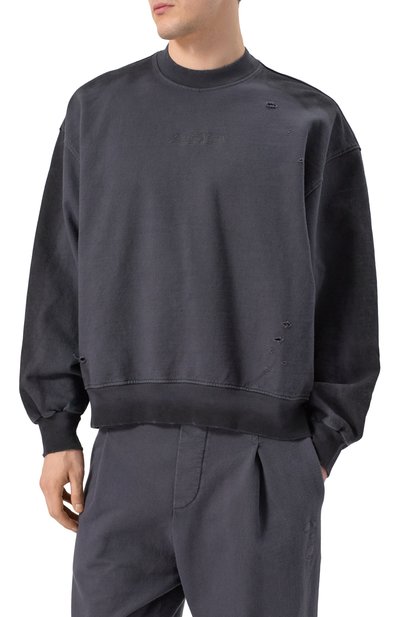 Хлопковый свитшот AN OTHER DATE, арт. S25MA0DSW175, фото 3