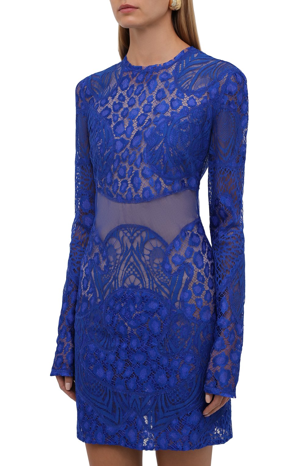 Платье TOM FORD синего цвета по цене 599500 руб., арт. AB3037-FAX864, фото 3 Платье TOM FORD, арт. AB3037-FAX864, фото 3