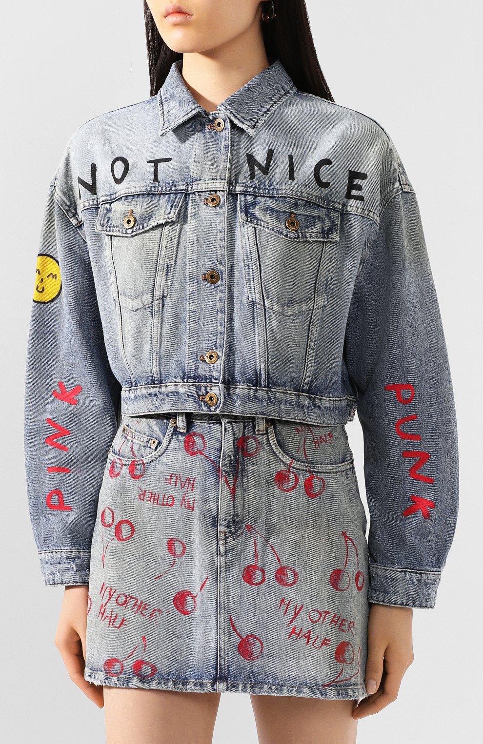 Джинсовая куртка MIU MIU, арт. GWB071-1WBD-F0013, фото 3