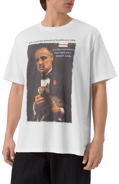 Хлопковая футболка BISIBIGLIO, арт. PADRIN0 RESPIRI, фото 3