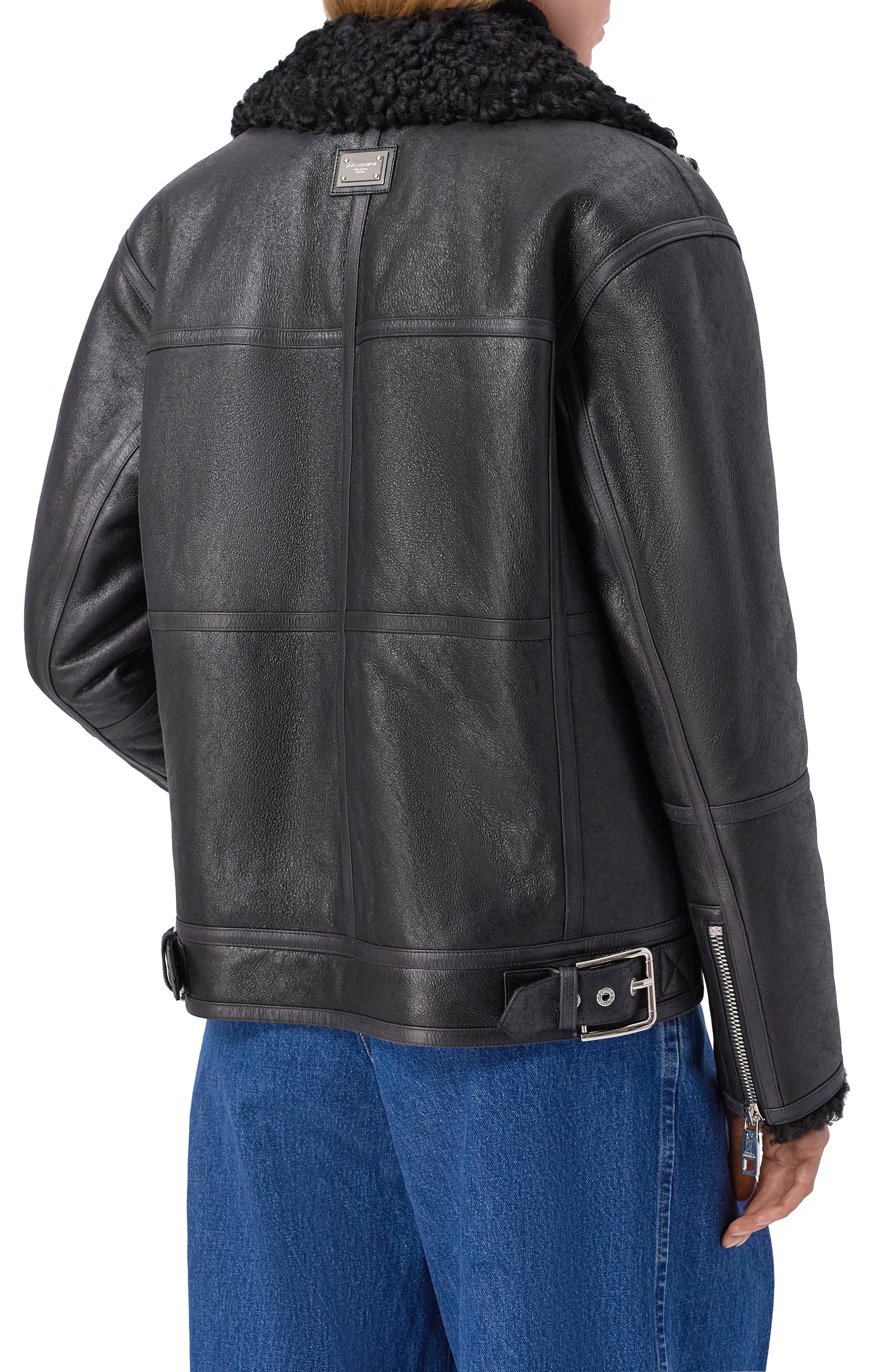 Дубленка из овчины DOLCE & GABBANA, арт. F9S79L/FUP94, фото 4