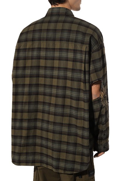 Хлопковая рубашка BALENCIAGA, арт. 794656/TQM20, фото 4