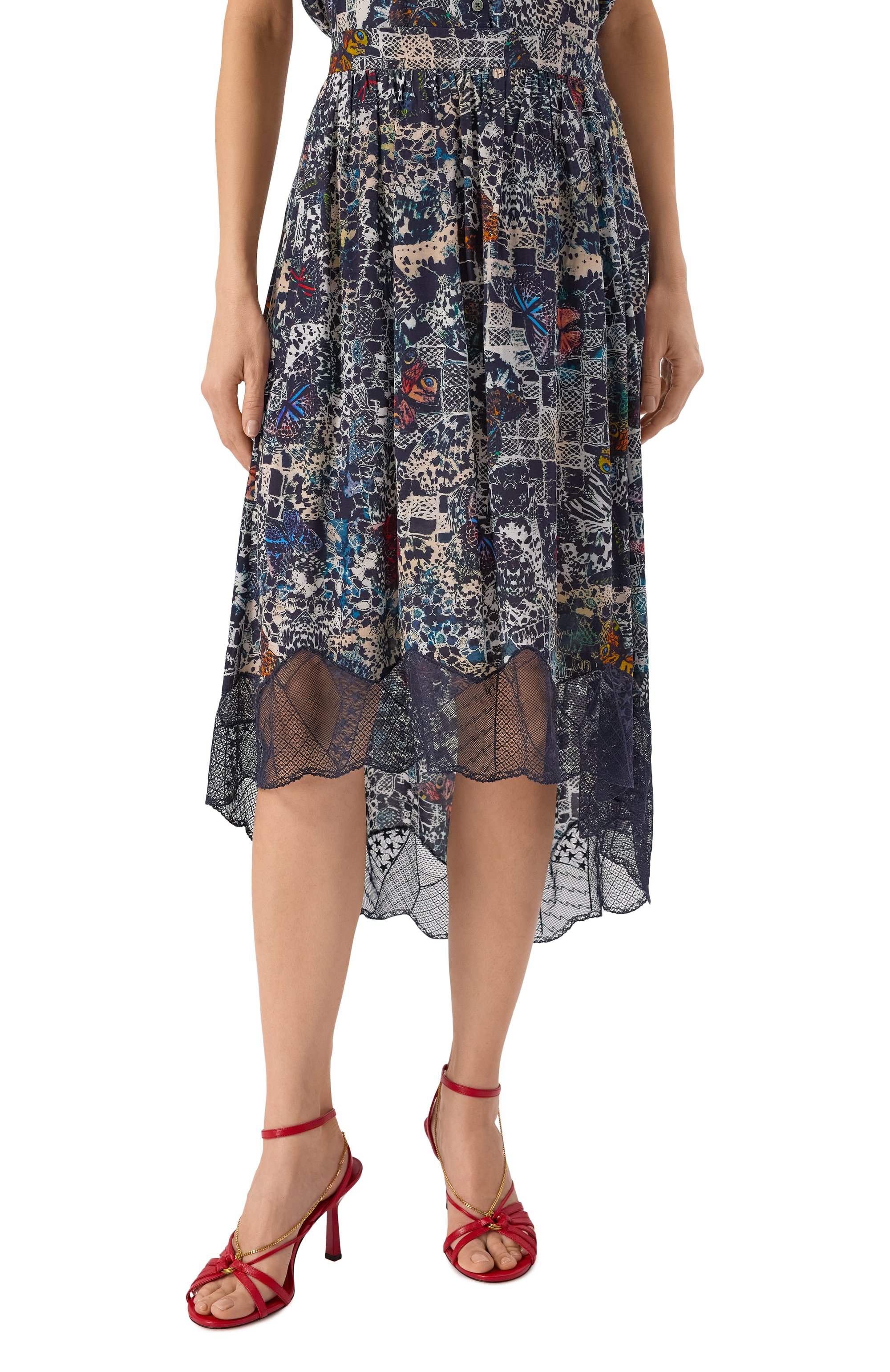 Юбка из вискозы ZADIG AND VOLTAIRE, арт. WWSK01578, фото 3