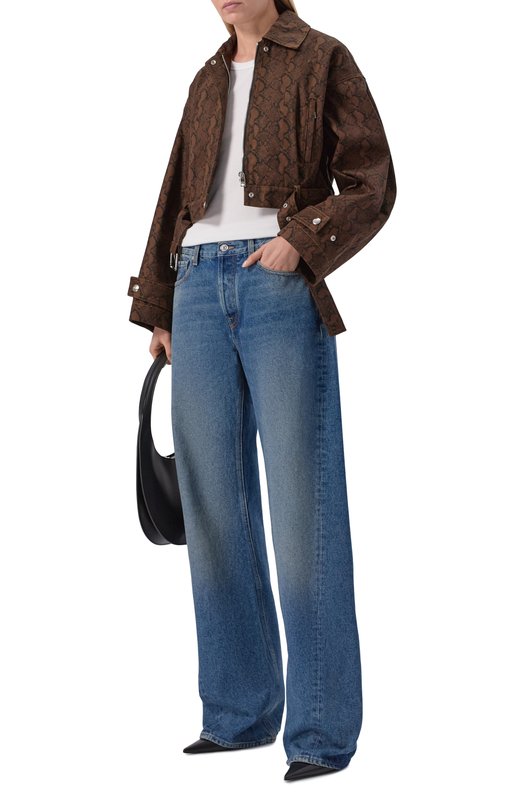 Джинсовая куртка MSGM 4042MDH01X 267356/267356 Коричневый  4042MDH01X 267356/267356 Фото 2