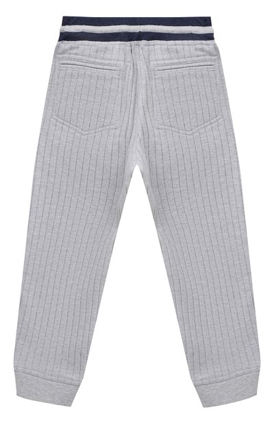Хлопковые джоггеры BRUNELLO CUCINELLI, арт. BTU20E339B, фото 2