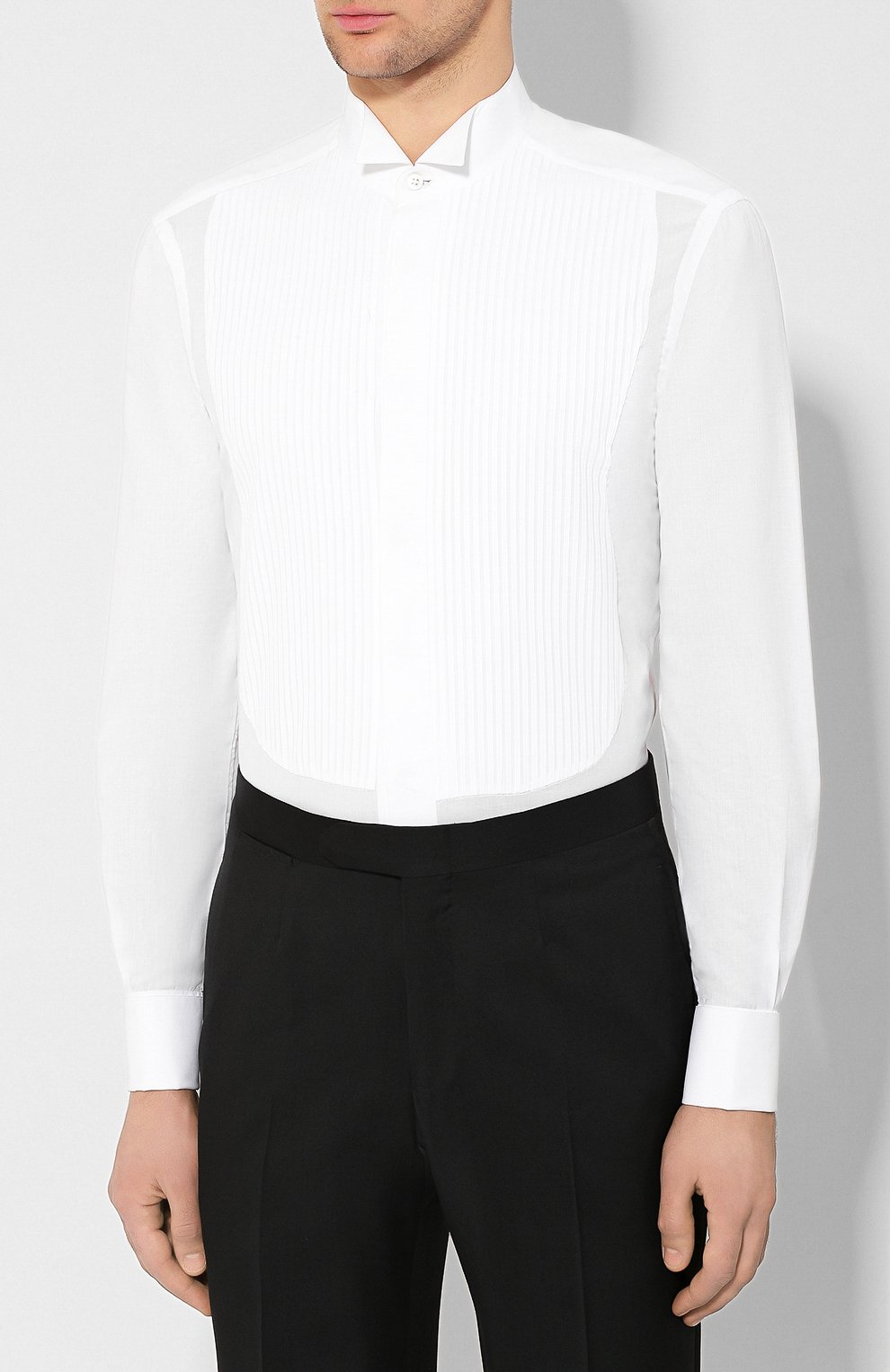 Хлопковая сорочка KITON, арт. UCIDDPP5/H0003401, фото 3