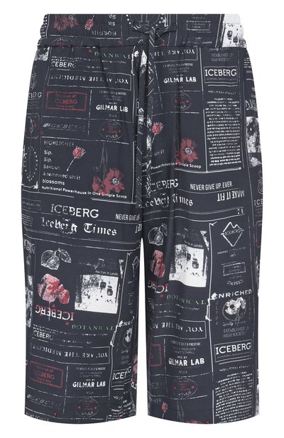 Мужские шорты из вискозы ICEBERG, арт. D090/5037