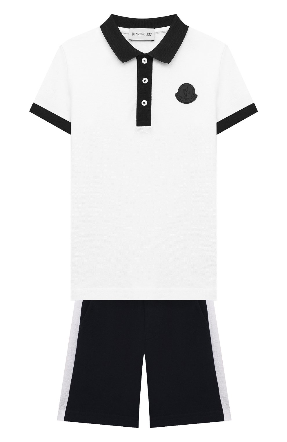 Комплект из поло и шорт MONCLER, арт. G1-954-8M746-20-8496W/4-6A, фото 1