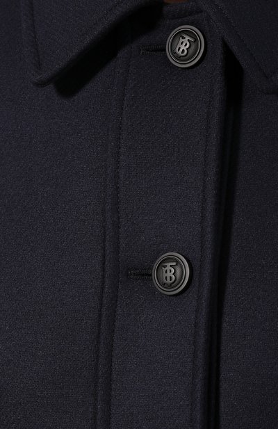Пальто angus BURBERRY синего цвета по цене 230500 руб., арт. 8014323, фото 5 Пальто angus BURBERRY, арт. 8014323, фото 5