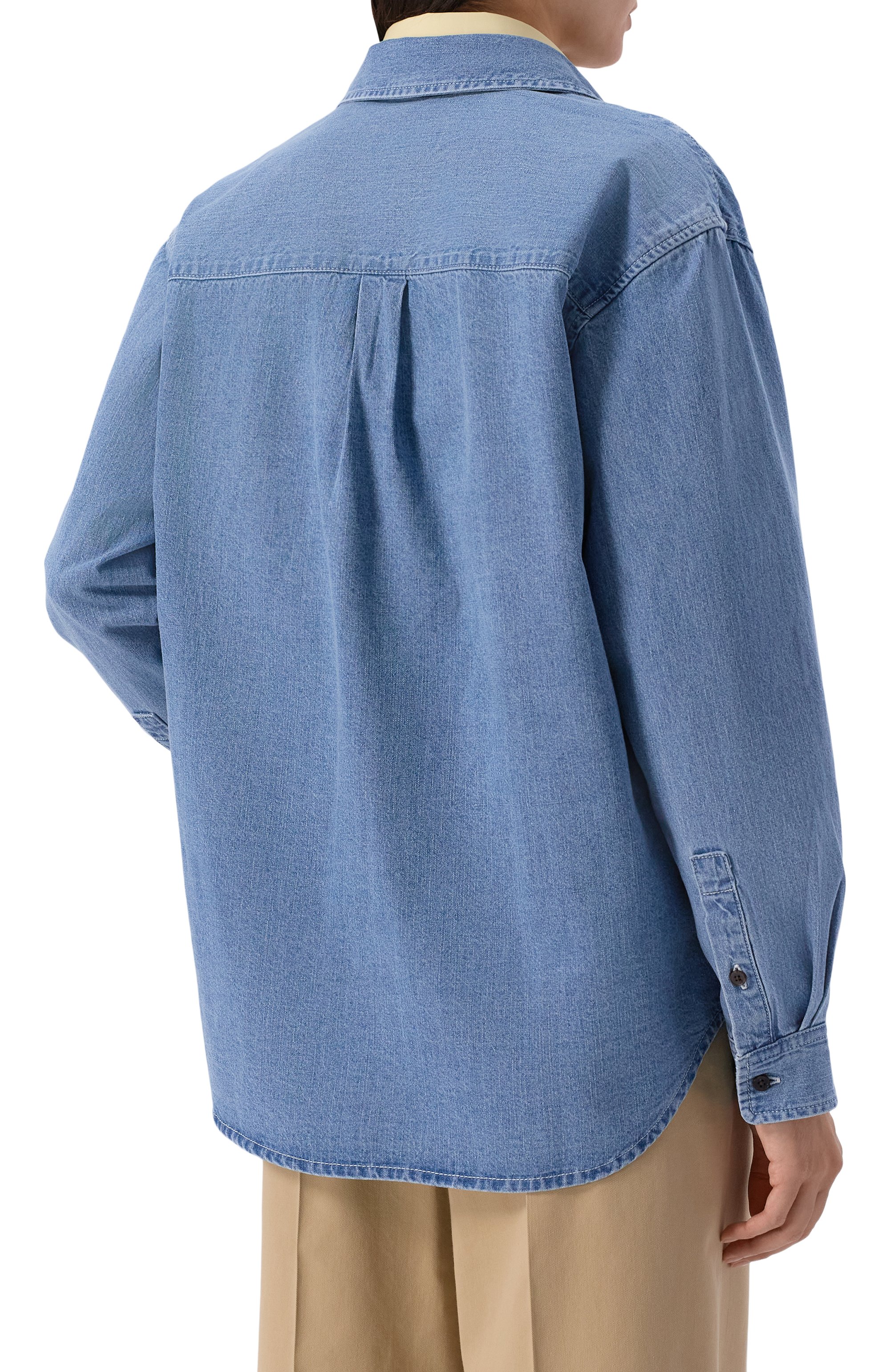 Джинсовая рубашка DUNST, арт. UDSH6A102B1, фото 4