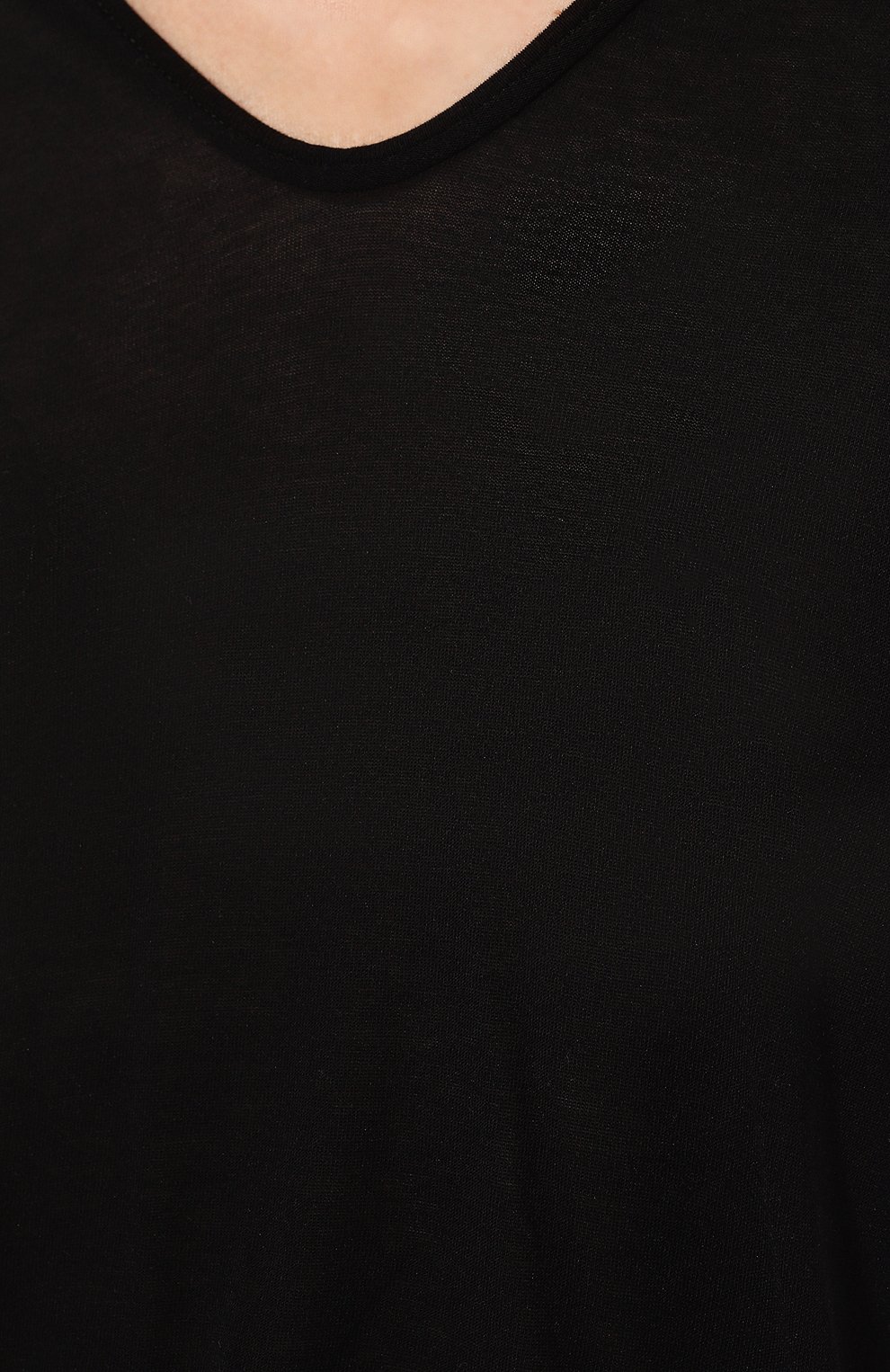 Футболка из вискозы и шелка RICK OWENS, арт. RP01C5206/JS, фото 5