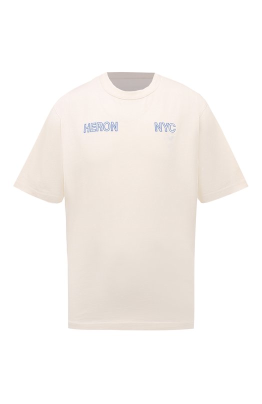 

Хлопковая футболка Heron Preston, Бежевый