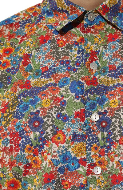 Хлопковая рубашка MC2 SAINT BARTH, арт. STBM/SIKELIA/04039F, фото 5