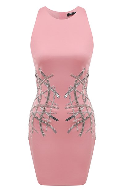 Женское платье из вис козы BALMAIN, арт. AF0R4000PB85