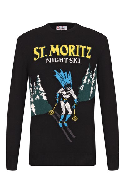 Мужской джемпер из шерсти и вискозы MC2 SAINT BARTH, арт. HER0011-00325I/HER0N C