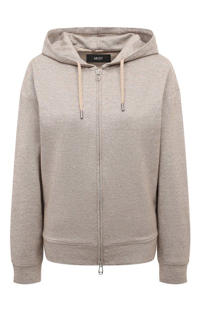 Женский толстовка изо льна и хлопка MVST, арт. 16W047/LN00