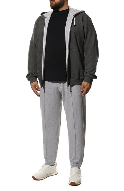 Хлопковый лонгслив BRUNELLO CUCINELLI, арт. M0T617433W, фото 2