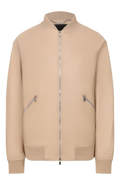 Женский кожаный бомбер KITON, арт. D59674K0920F02