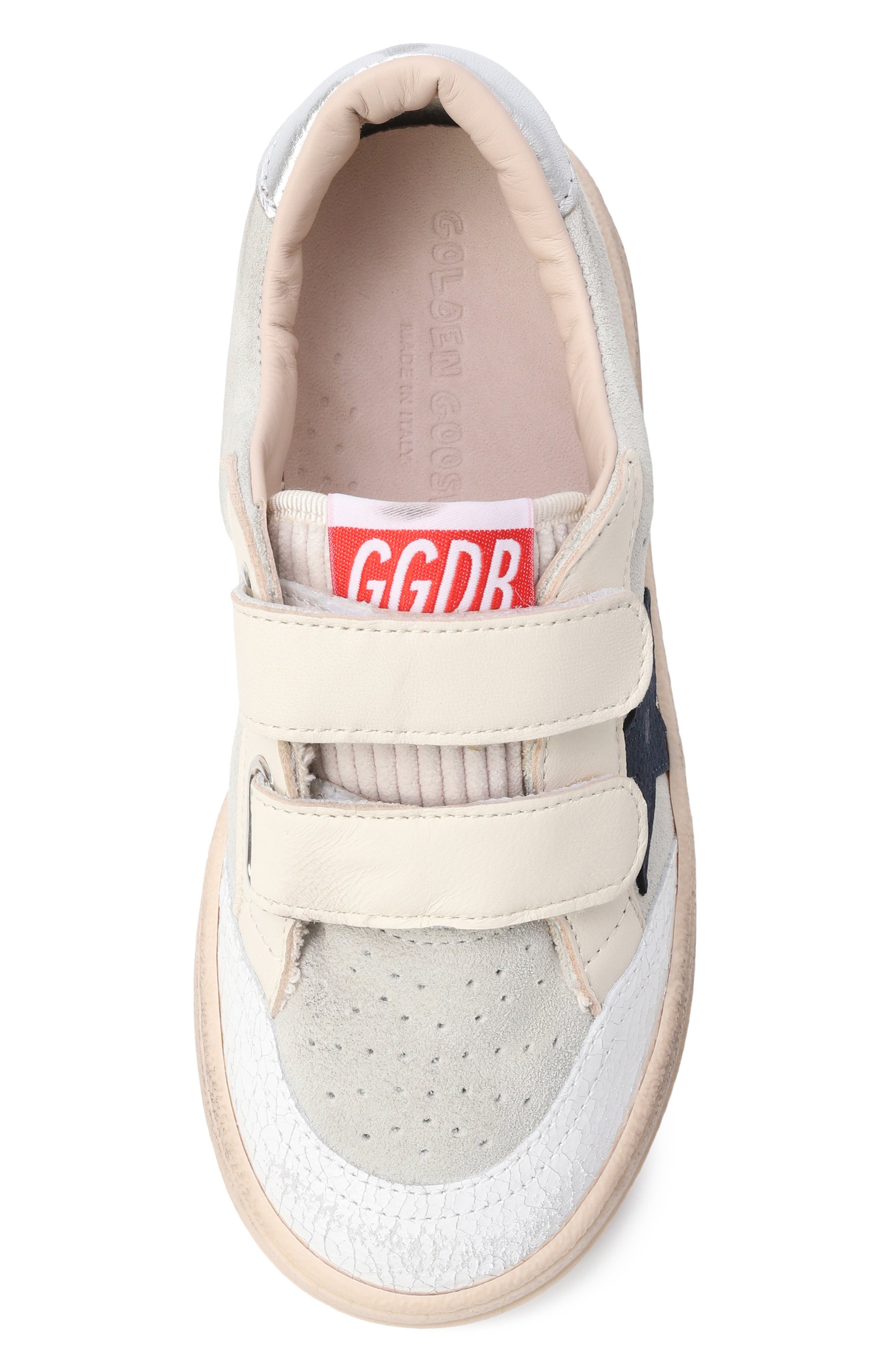 Кожаные кеды ball star GOLDEN GOOSE DELUXE BRAND, арт. GYF00501.F007927, фото 4