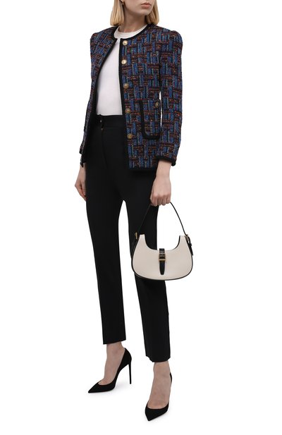 Брюки из шерсти и шелка DOLCE & GABBANA, арт. FTCC8T/FUBAJ, фото 2