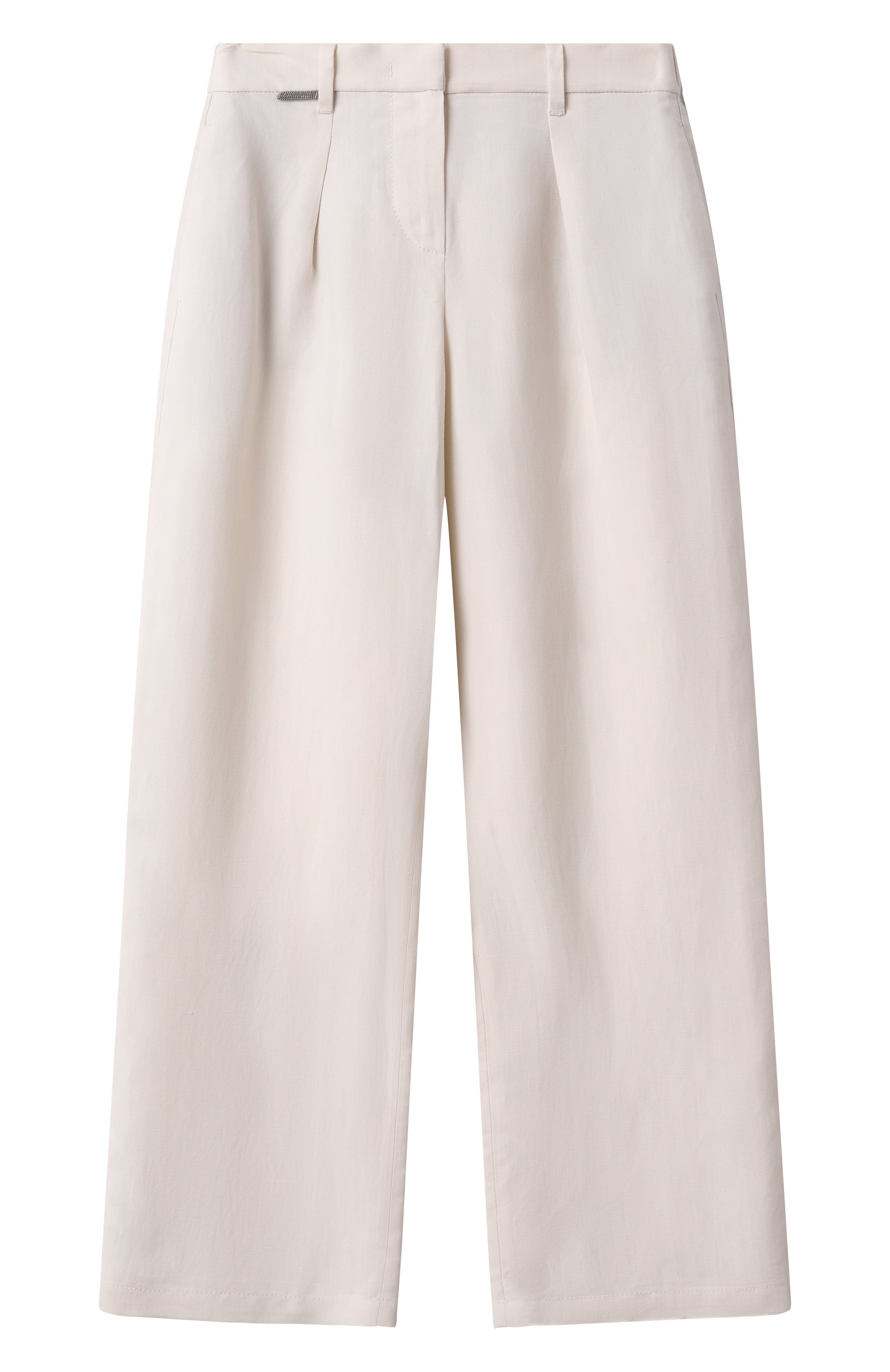 Брюки из вискозы и льна BRUNELLO CUCINELLI, арт. BH126P214C, фото 1