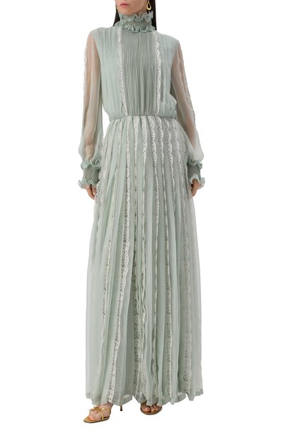 Шелковое платье VALENTINO, арт. 6B3VDKQ02UP, фото 3