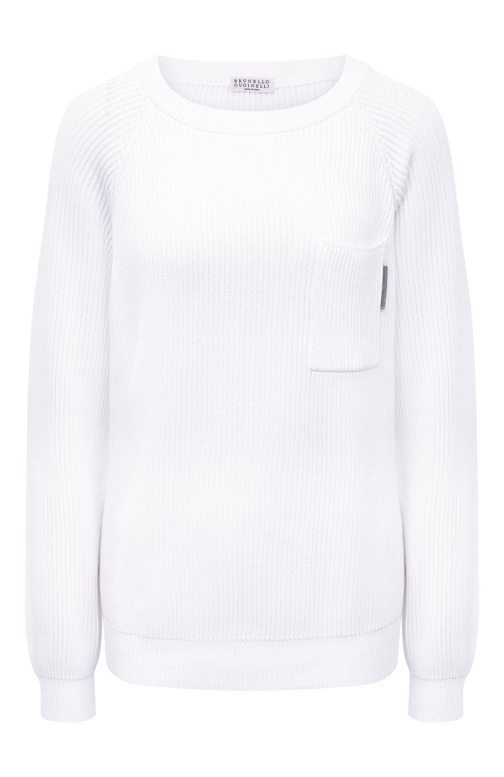 Хлопковый свитер BRUNELLO CUCINELLI, арт. M1900BP040, фото 1