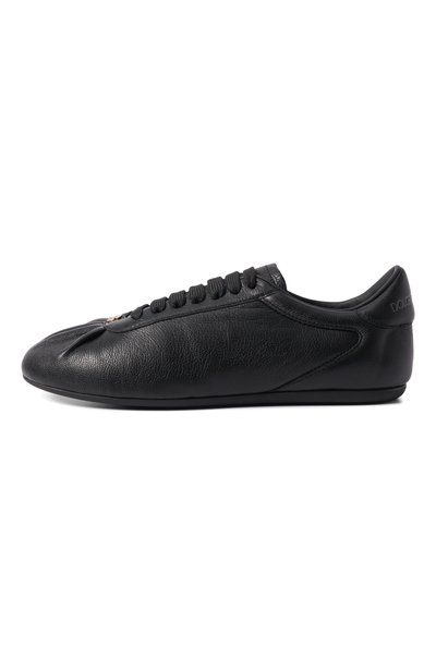 Кожаные кеды ballet DOLCE & GABBANA черного цвета по цене 72450 руб., арт. CK2485/A3078, фото 4 Кожаные кеды ballet DOLCE & GABBANA, арт. CK2485/A3078, фото 4