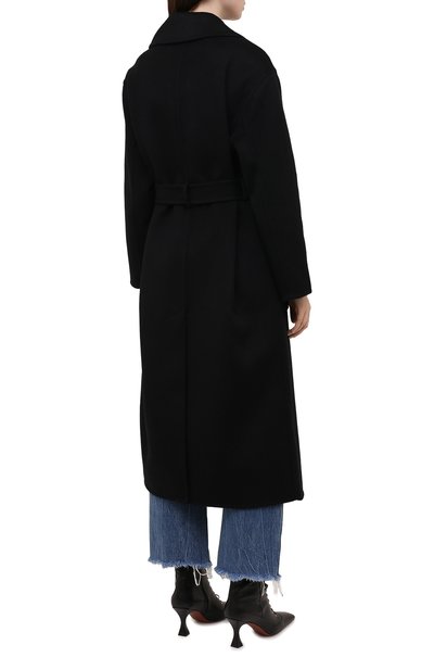 Шерстяное пальто MICHAEL MICHAEL KORS черного цвета по цене 49700 руб., арт. MS12023GBX, фото 4 Шерстяное пальто MICHAEL MICHAEL KORS, арт. MS12023GBX, фото 4