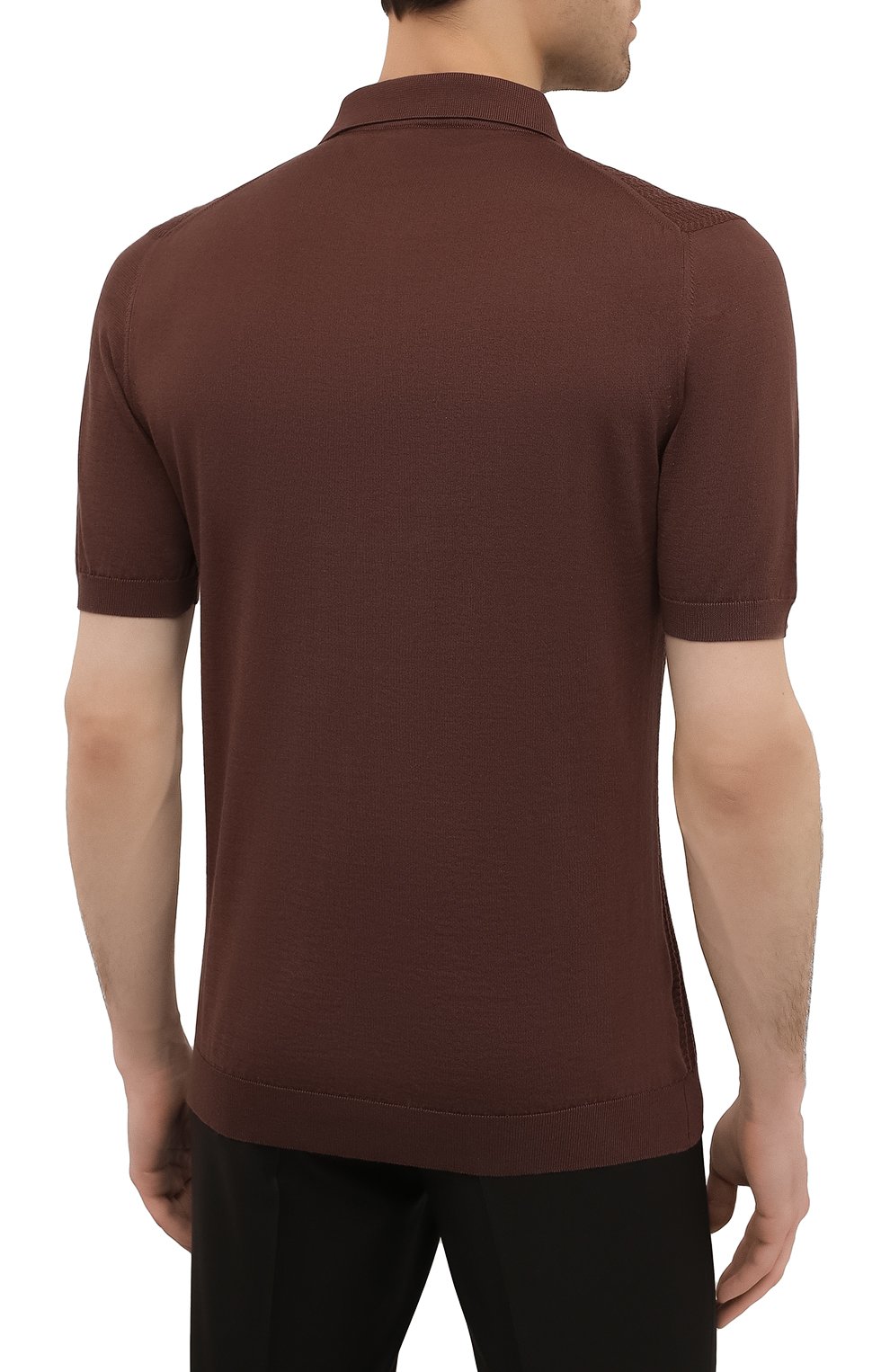 Хлопковое поло KITON, арт. UK1152, фото 4