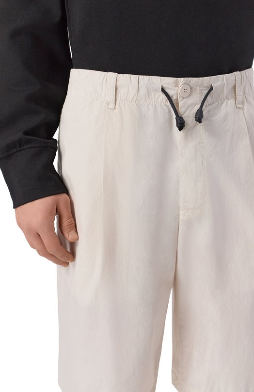 Хлопковые шорты Transit CFUTRCB113 Кремовый  CFUTRCB113 Фото 5