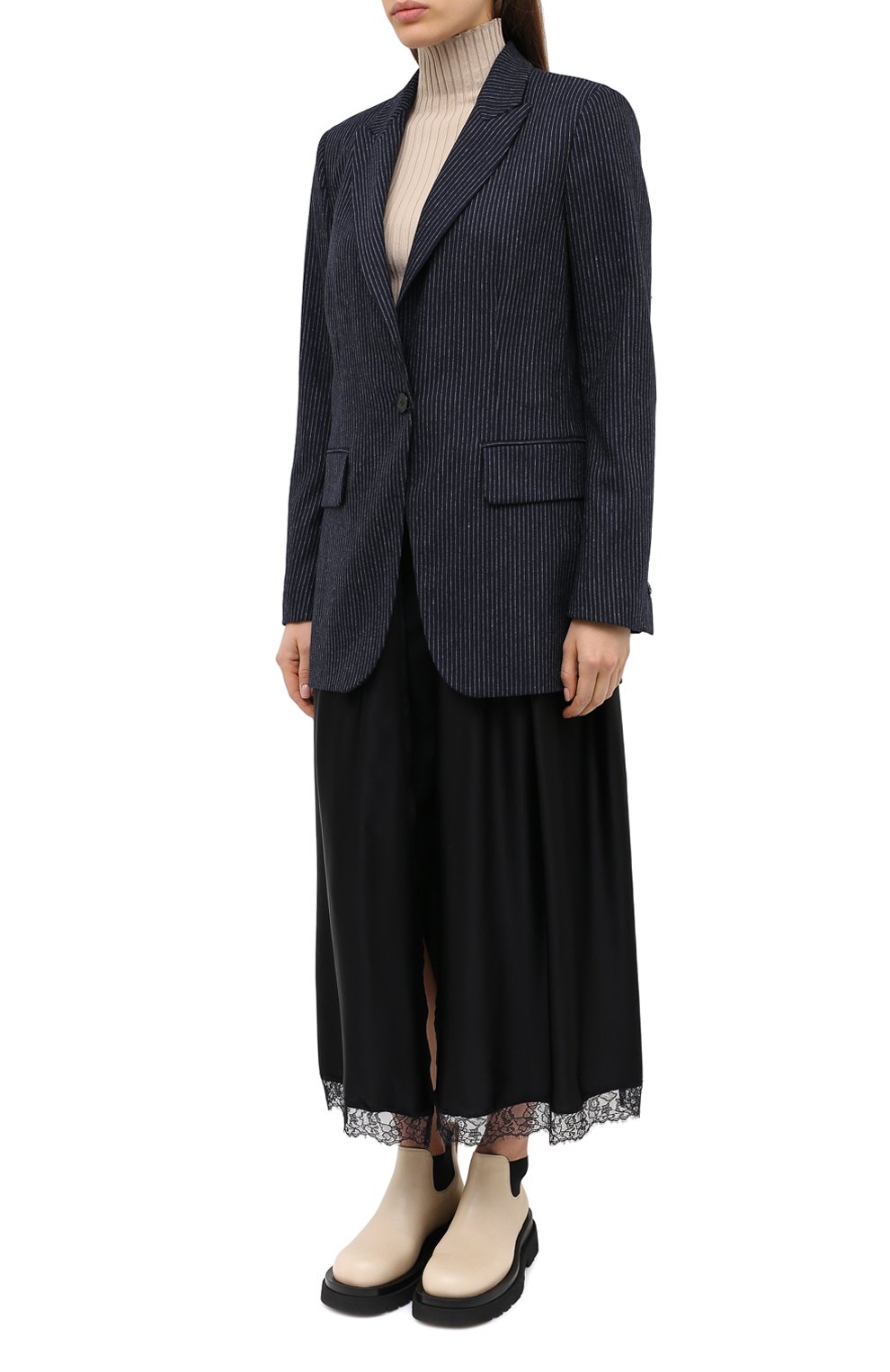 Шерстяной жакет MM6, арт. S52BN0077/STN960, фото 4