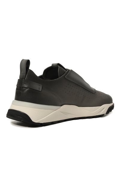 Кожаные кроссовки innova SANTONI, арт. MBIM21694BINNSU6U57, фото 5