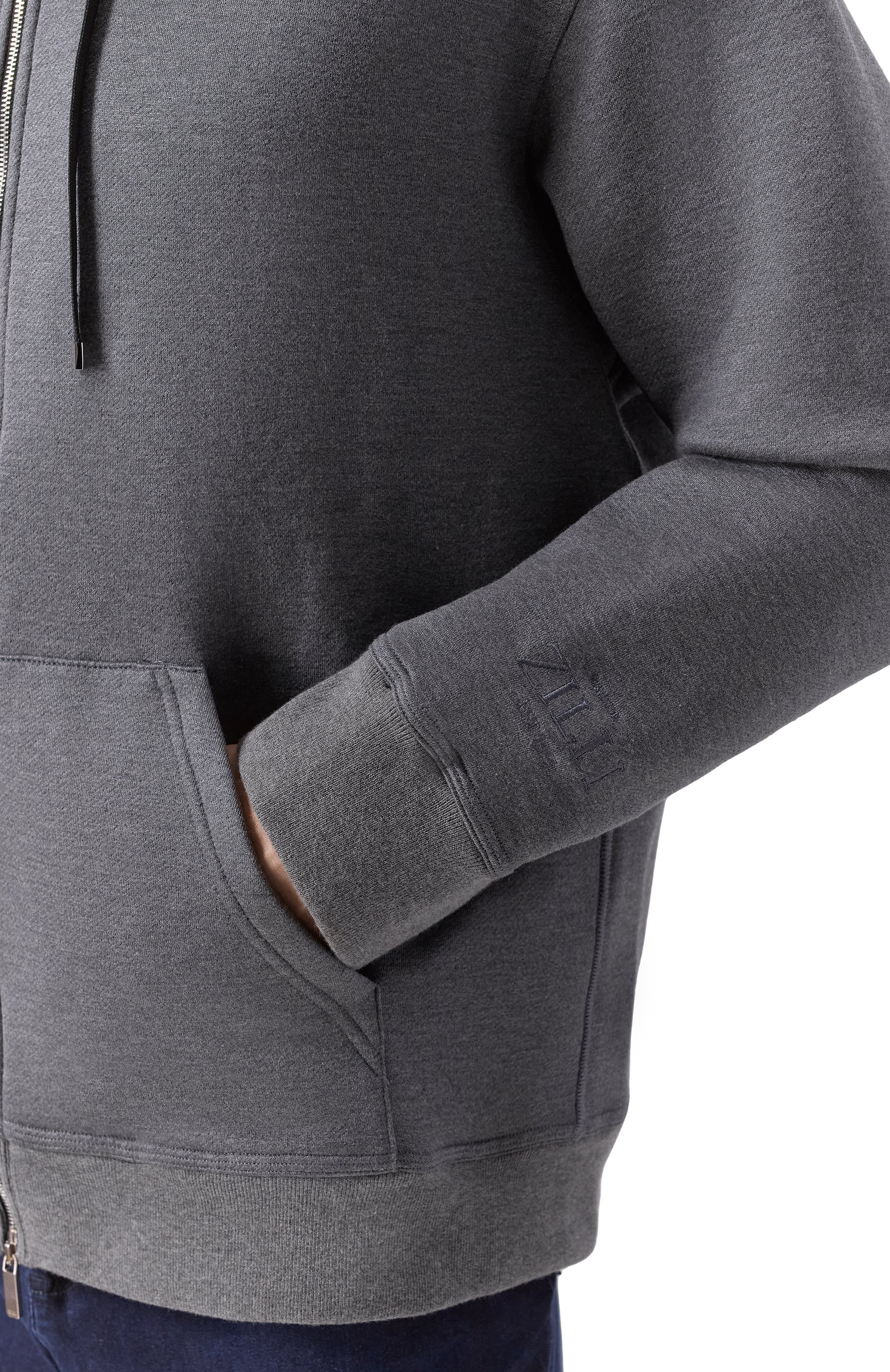 Толстовка из хлопка и шелка ZILLI, арт. SWS004M013989005U, фото 5