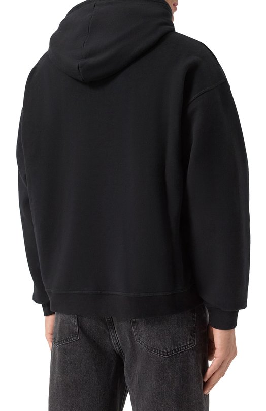 Хлопковое худи Dsquared2 S74GU0898/S25516 Чёрный  S74GU0898/S25516 Фото 4