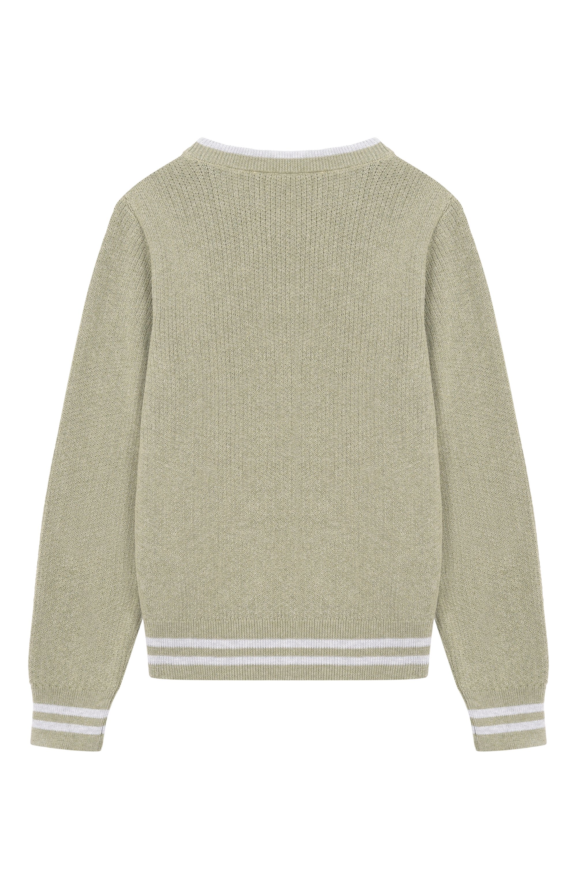 Хлопковый пуловер ELEVENTY, арт. EY9P50/X0011_001, фото 2