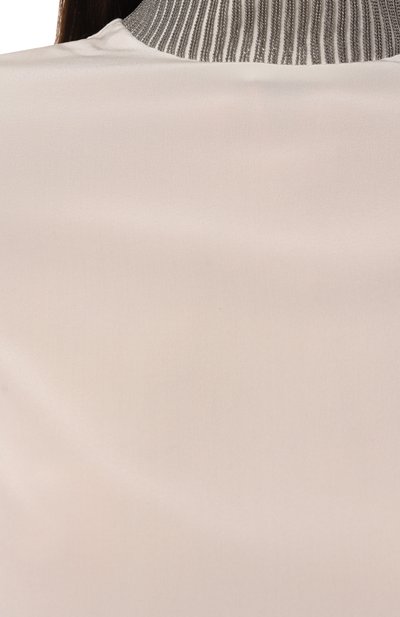 Шелковая блузка BRUNELLO CUCINELLI, арт. MB993HR214, фото 5