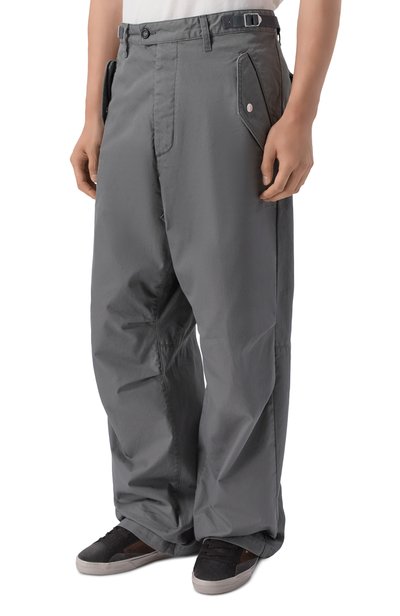 Хлопковые брюки DSQUARED2 серого цвета по цене 83600 руб., арт. S74KB1170/S41794, фото 3 Хлопковые брюки DSQUARED2, арт. S74KB1170/S41794, фото 3