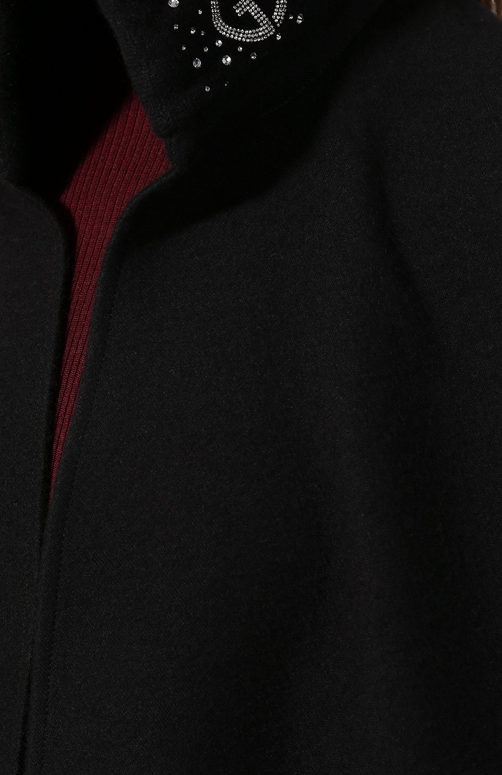 Накидка из смеси шерсти и шелка GIORGIO ARMANI, арт. 795645/9A592, фото 5