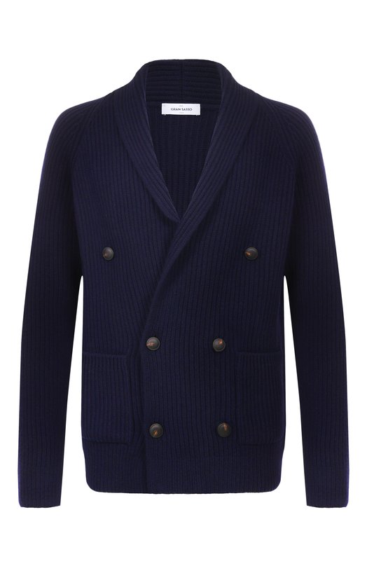 Шерстяной кардиган Gran Sasso 13183/25072 Синий 13183/25072