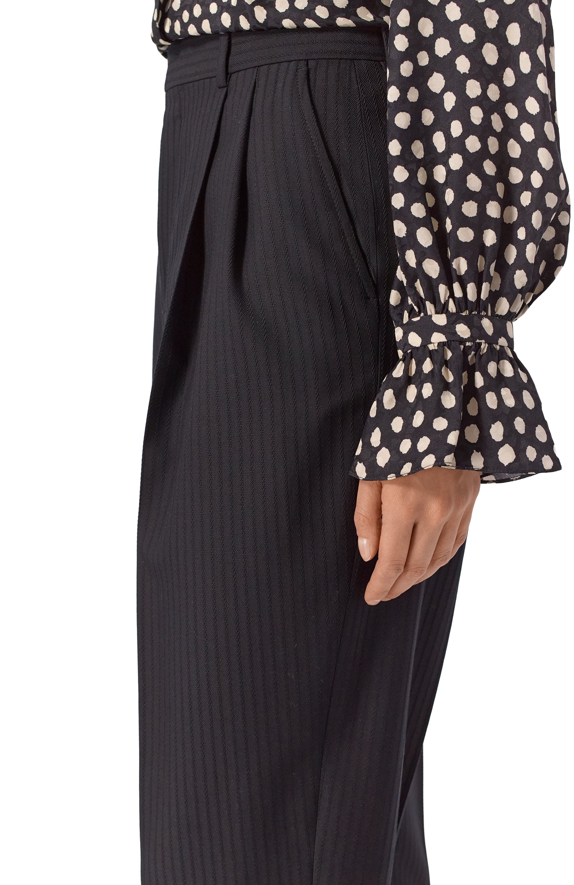 Шерстяные брюки CHLOÉ, арт. CH26SPA16065, фото 5