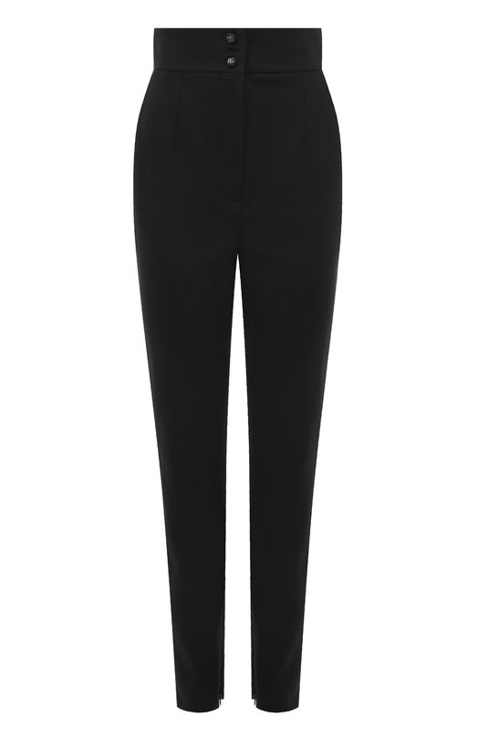 Хлопковые брюки Dolce & Gabbana FTCYST/FUFMT Чёрный FTCYST/FUFMT