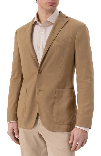 Пиджак из хлопка и льна BOGLIOLI, арт. N1302Q/SB4407, фото 5