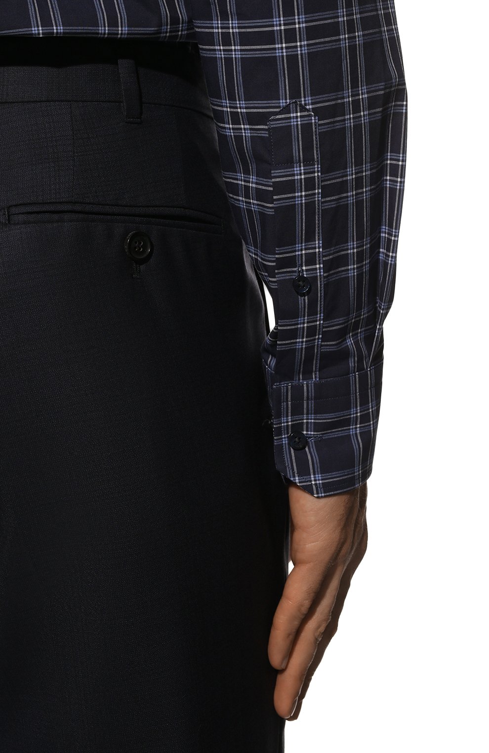 Хлопковая рубашка BOSS, арт. 50473250, фото 6