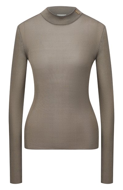 Женская шелковая водолазка SAINT LAURENT, арт. 654478/Y75AI