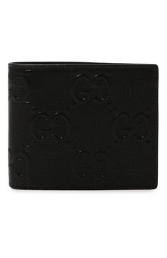 Мужской кожаное портмоне GUCCI черного цвета, арт. 625555/1W3AN | Фото 1 (Региональные ограничения белый список (Axapta Mercury): RU; Материал: Натуральная кожа; Нос: Не проставлено)
